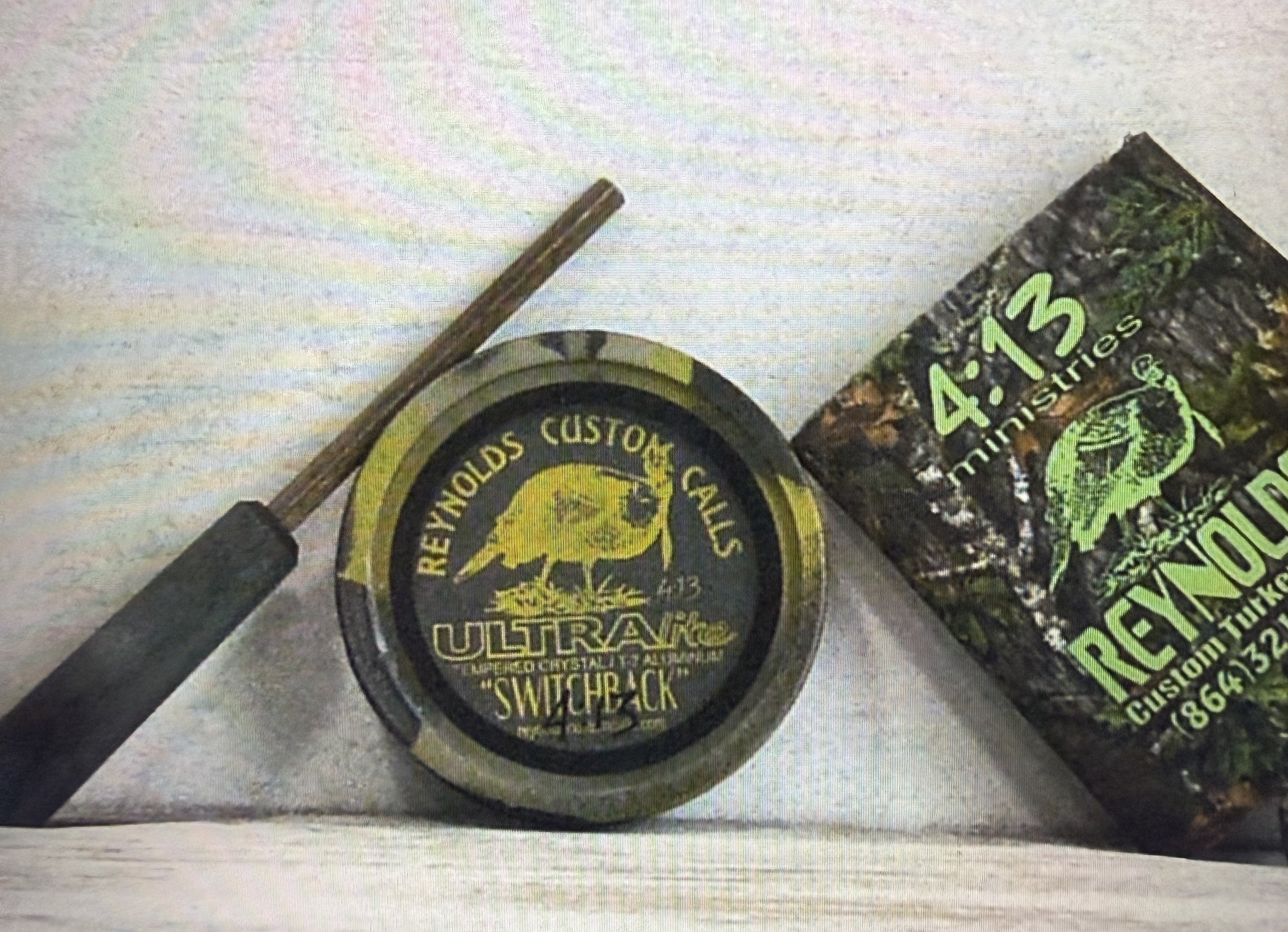 Tony Reynolds World &Grand Champion Ultra Switchback Turkey call