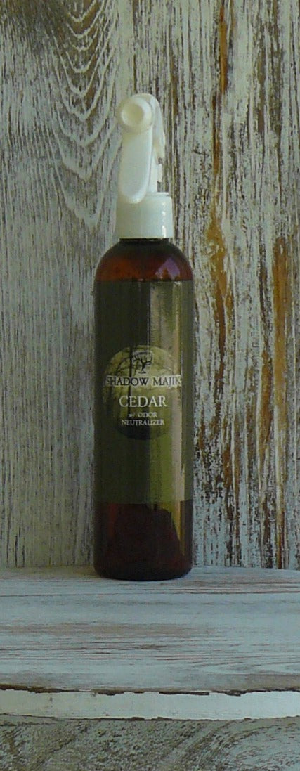 Cedar Cover scent with odor neutralizer 8oz bottle