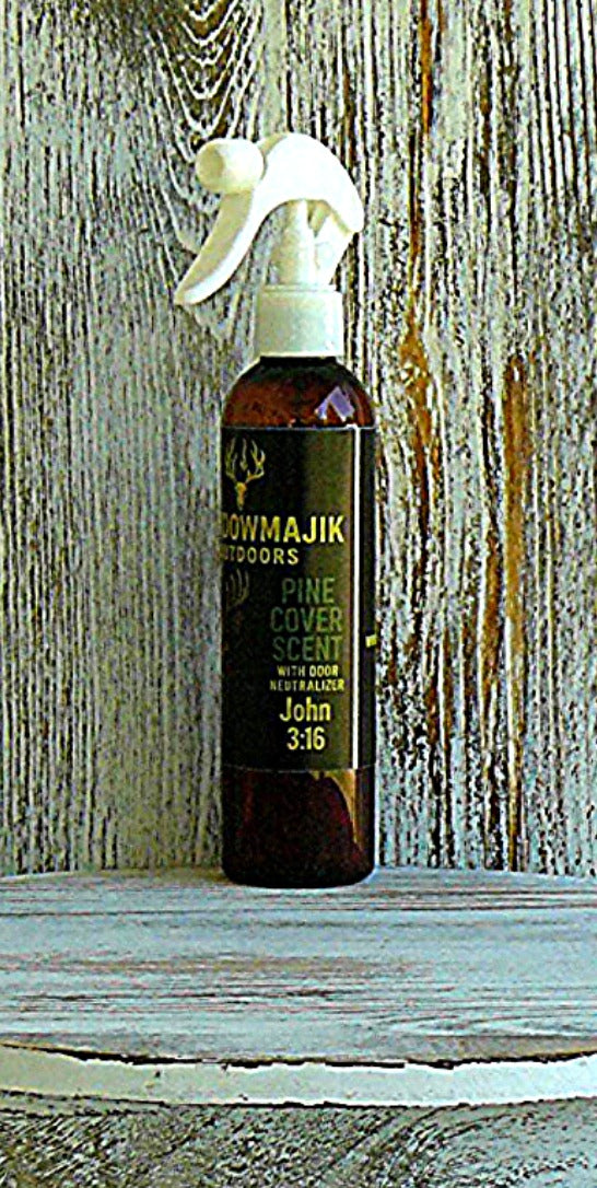 Pine cover scent with odor neutralizer