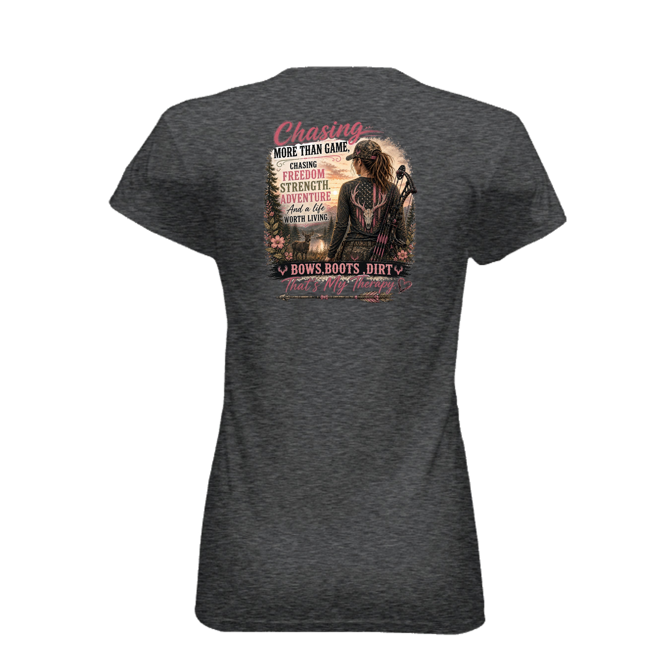 DARK HEATHER - G640L - BACK