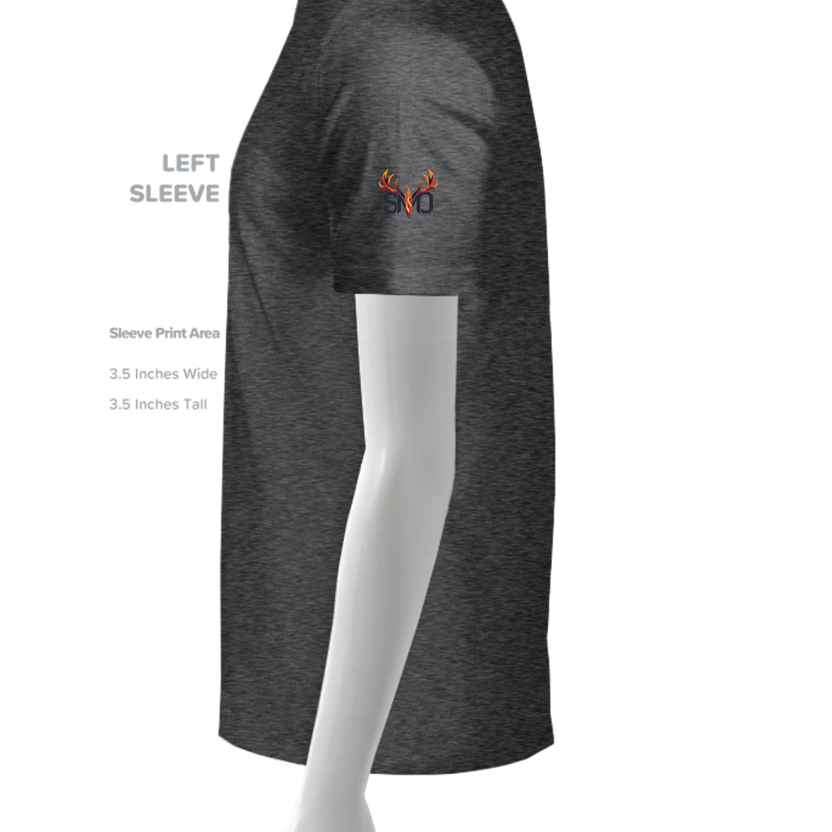 DARK HEATHER - G640L - SLEEVE_LEFT