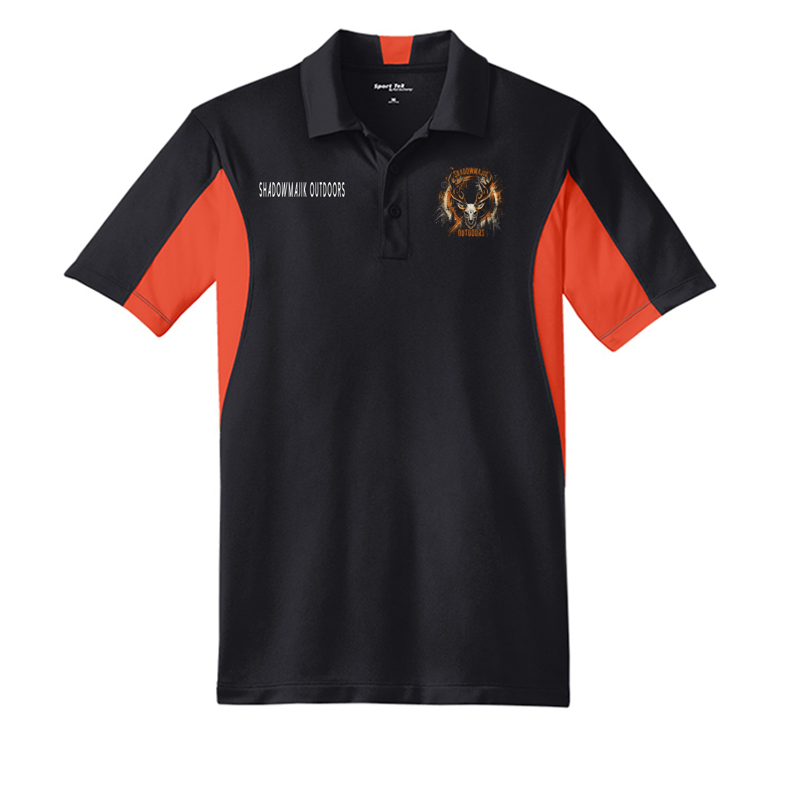 Black/ Deep Orange - TST655 - FRONT