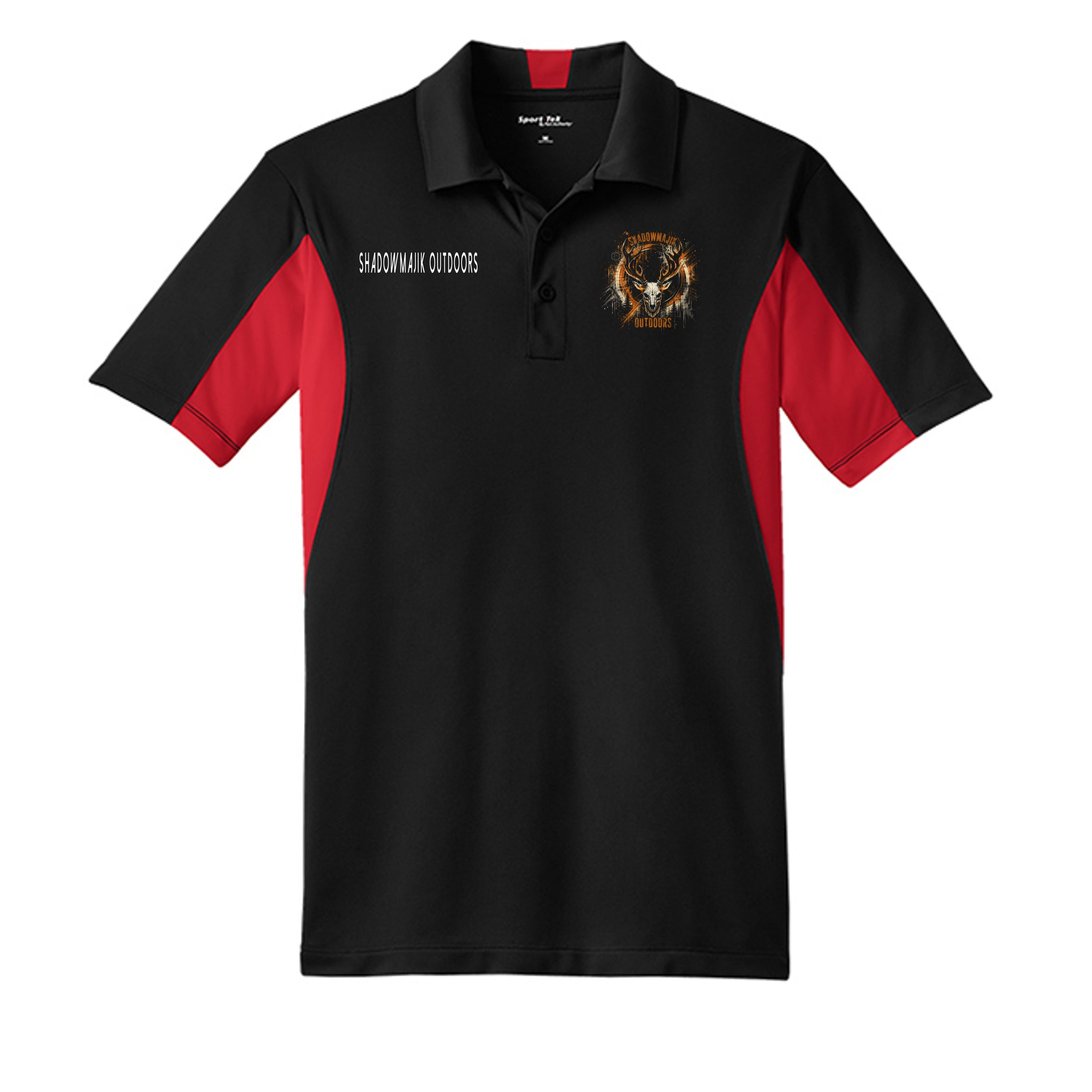 Black/ True Red - TST655 - FRONT